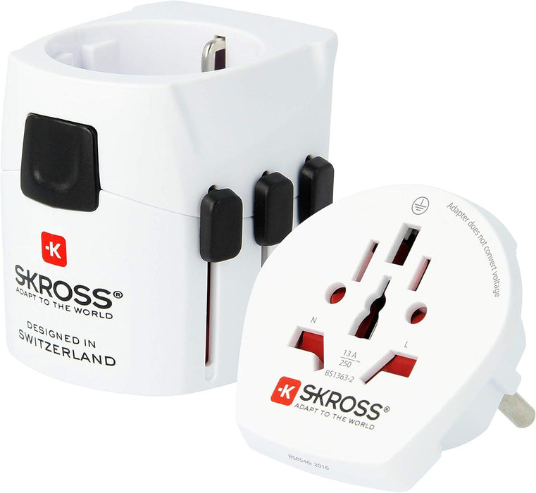 Adapter SKROSS PRO Light 1.103165, World, White