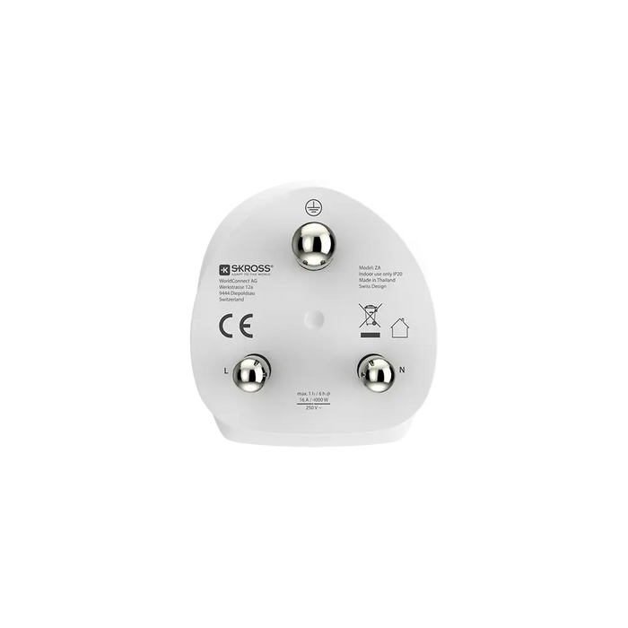 Skross adapter 220V EU to South Africa