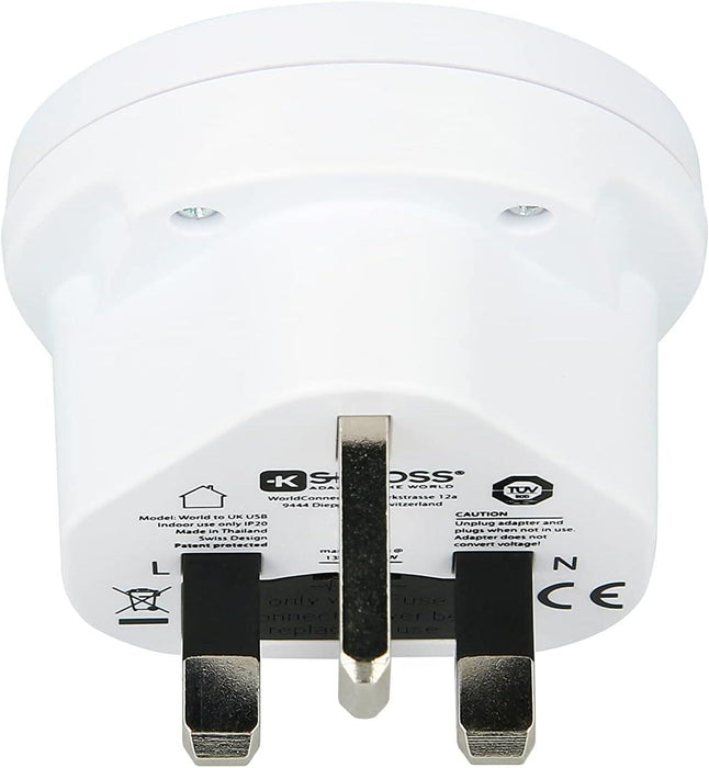 Adapter SKROSS 1500267, World to UK, 220V