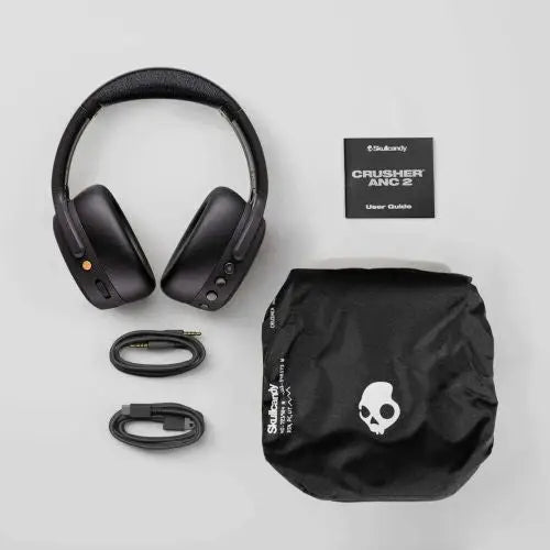 Skullcandy Crusher Bluetooth Wireless Over-ear Headphones BT 5.0 Black EU (S6CRW-K591)