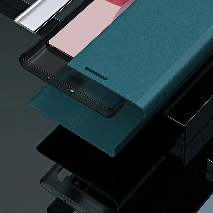 Sleep Case Pro case for Samsung Galaxy A13 with flip stand black - Cell phone cases and covers<<<HurtelXML