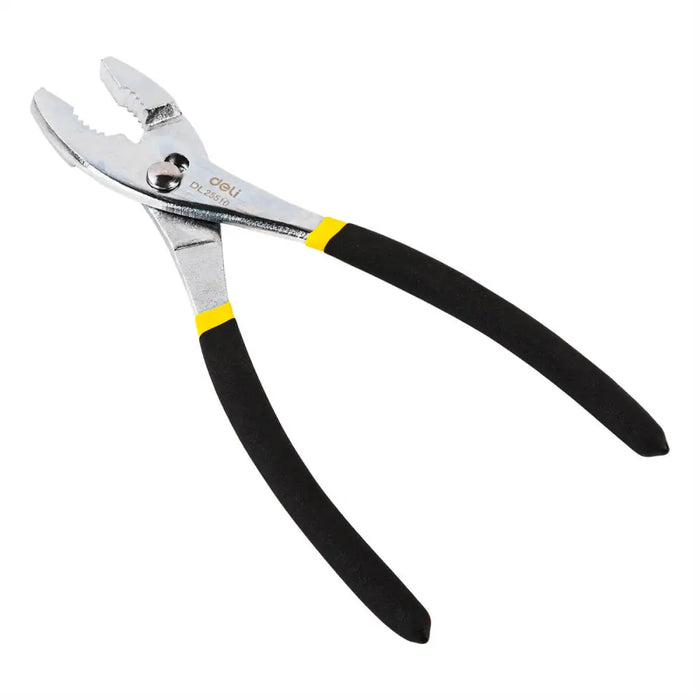 Slip Joint Pliers Deli Tools EDL25510 10’’ (black&yellow) - Pliers<<<Tools<<<InnproXML