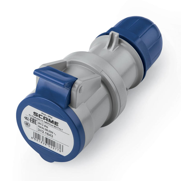 CONTACT 2P+E 16A IP54 OPTIMA SCAME
