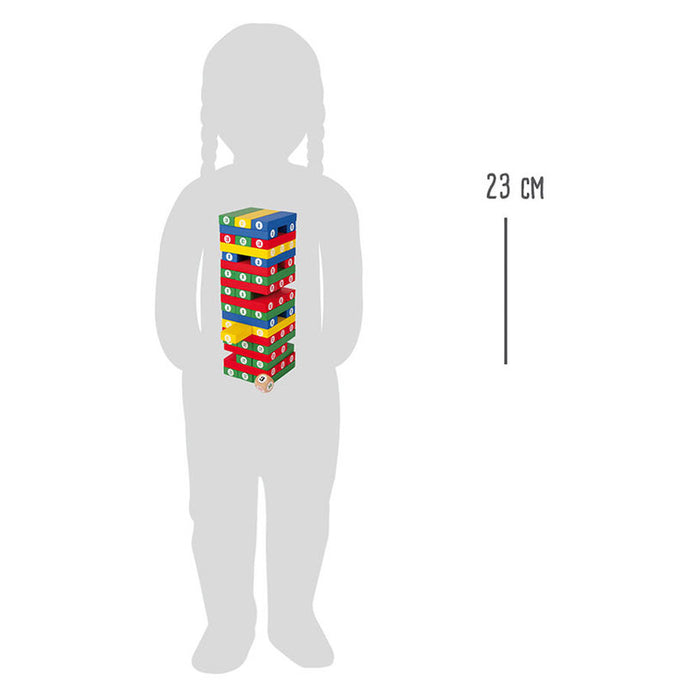 SMALL FOOT JENGA GAME - COLOR BY NUMBERS