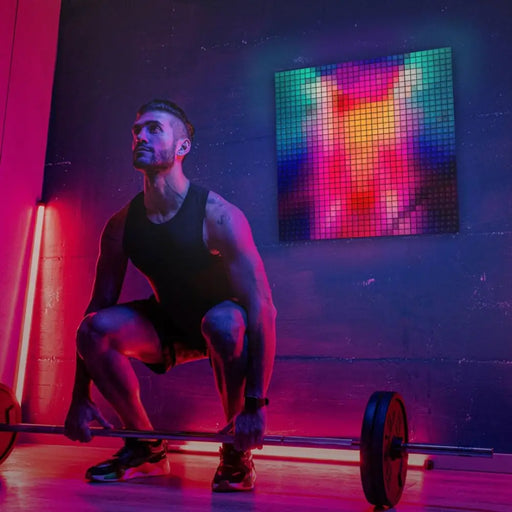 SMART BLOCKS TWINKLY SQUARES COMBO PACK 6 BLOCKS (1 MASTER + 5 EXTENSION) X 64 PIXELS RGB - Christmas tree