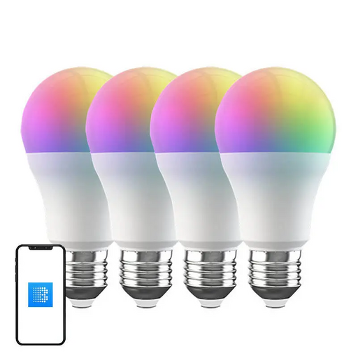 Smart BLU LED RGB Broadlink LB4E27 bulb (4-pack) - LED bulbs<<<Lighting<<<Smart Home<<<InnproXML
