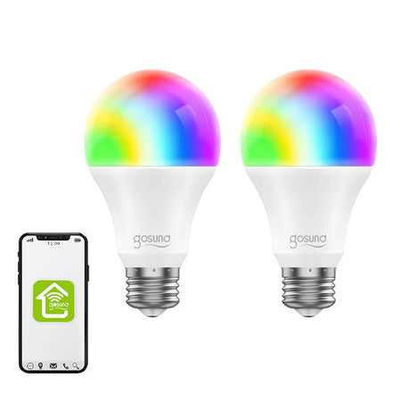 Smart Bulb WiFi RGB LED Gosund WB4-2 E27 (2-pack) Tuya - LED bulbs<<<Lighting<<<Smart Home<<<InnproXML