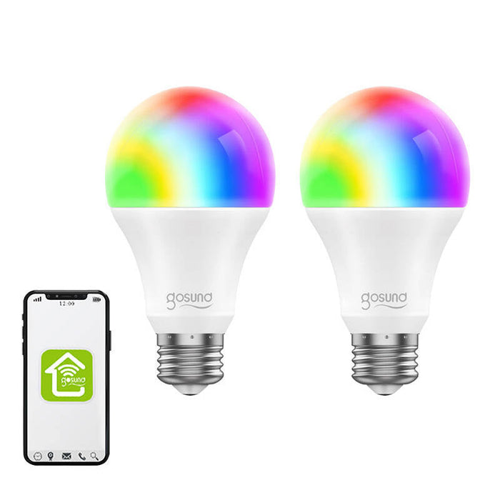 Smart Bulb WiFi RGB LED Gosund WB4-2 E27 (2-pack) Tuya - LED bulbs<<<Lighting<<<Smart Home<<<InnproXML