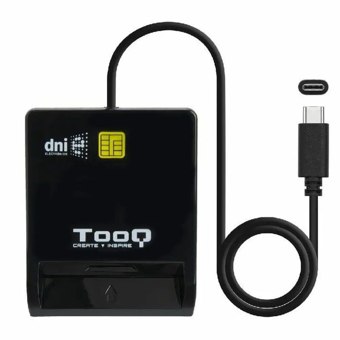 Smart Card Reader TooQ TQR-211B Black - Компютър Мрежи и компоненти<<<Компютри| Електроника<<<BigBuy&&&Мулти Четец за