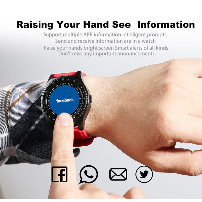 Smart watch L9 camera, SIM card, steps Monitoring sleep