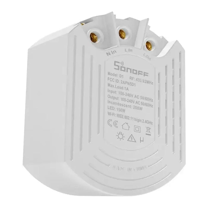 Smart Dimmer Switch Sonoff D1 with RM433R2 remote - Smart controllers<<<Control devices<<<Smart Home<<<InnproXML