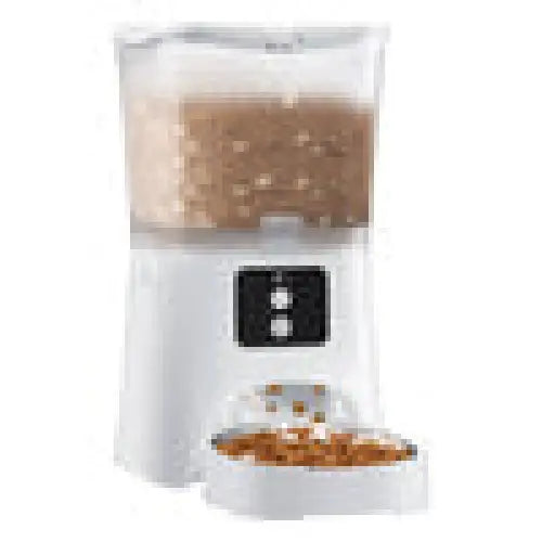 Smart food dispenser Petsuper PF02-2 WiFi 3L (white) - Bowls<<<Food Dispensers<<<Pets<<<InnproXML