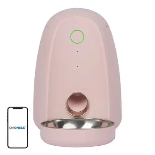 Smart food dispenser with plastic bowl WIFI mini Dogness (pink)) - Bowls<<<Food Dispensers<<<Pets<<<InnproXML