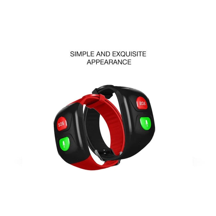 Smart bracelet remote monitoring of health indicators adults and children Vektros VS18, GPS tracking, SIM card, SOS button and call, pulse, blood pressure, alarm falling