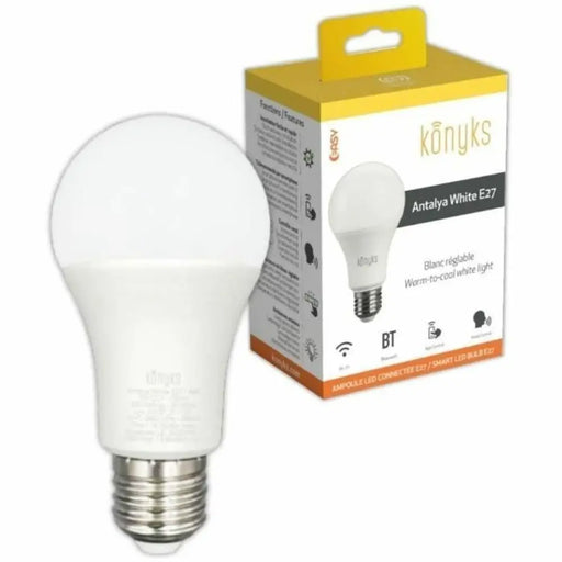 Smart Light bulb Konyks e27 White F E27 (6500 K) (1 Unit) - Декорация и Осветление<<<Дом Градина<<<BigBuy&&&LED