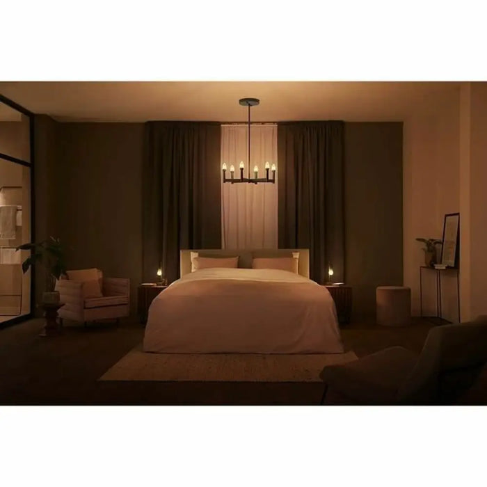 Smart Light bulb Philips Bombilla inteligente A60 - E27 7 W 40 W 60 W E27 LED - Сигурност Удома<<<Дом