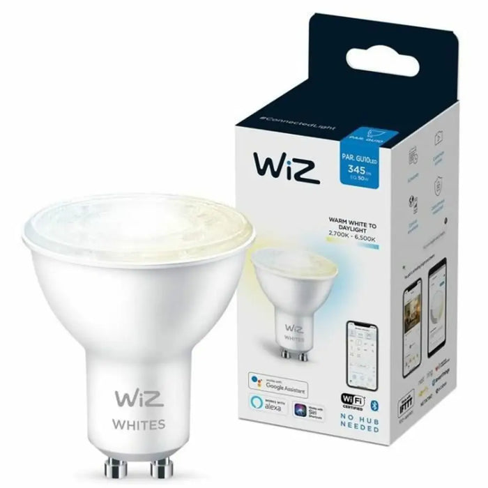Smart Light bulb Wiz 50 W GU10 Wi-Fi LED 2700 K 6500 K 400 lm - Сигурност Удома<<<Дом Градина<<<BigBuy&&&Смарт