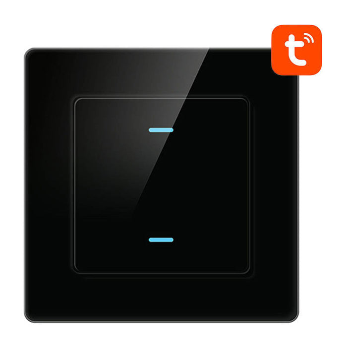 Smart Light Switch WiFi Avatto N-TS10-B2 2 Way TUYA (black) - Switches<<<Control devices<<<Smart Home<<<InnproXML