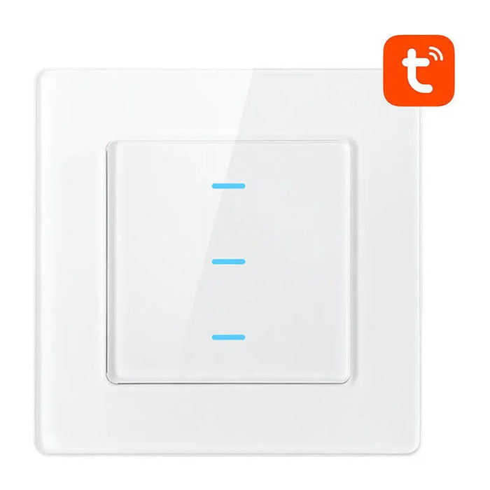 Smart Light Switch WiFi Avatto N-TS10-W3 3 Way TUYA (white) - Switches<<<Control devices<<<Smart Home<<<InnproXML