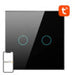 Smart Light Switch ZigBee Avatto LZTS02-EU-B2 2 Way No Neutral TUYA (black) - Switches<<<Control devices<<<Smart
