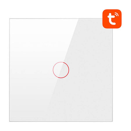 Smart Light Switch ZigBee Avatto LZTS02-EU-W1 1 Way No Neutral TUYA (white) - Switches<<<Control devices<<<Smart