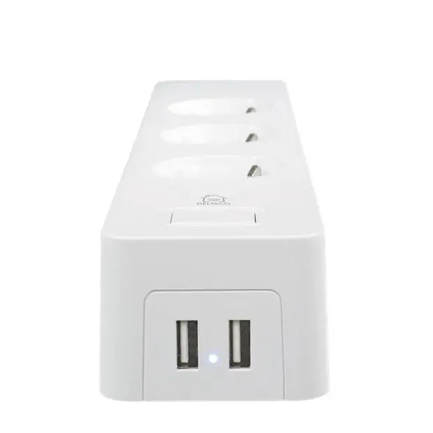 Smart power strip 1.5m DELTACO SH-P03USB2 - Разклонители<<<Продукти за дома<<<ValiAPI&&&Разклонители<<<Други<<<Спорт и
