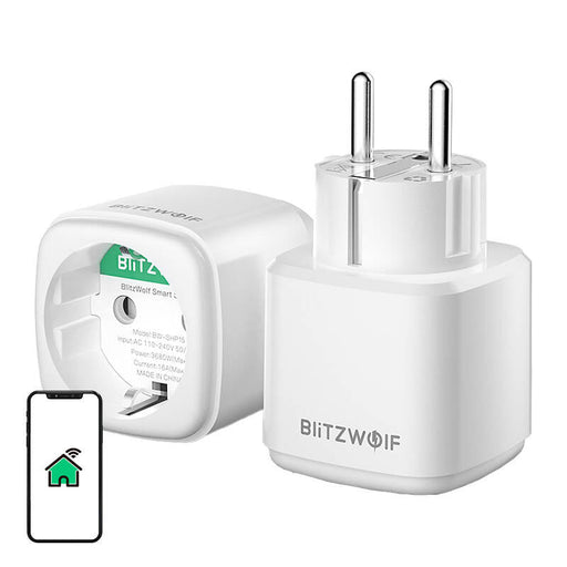 Smart socket Blitzwolf BW-SHP15 ZigBee 3680W - Power plugs<<<Smart Plug<<<Actuators<<<Smart Home<<<InnproXML