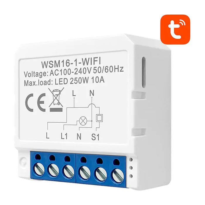 Smart Switch Module WiFi Avatto WSM16-W1 TUYA - Smart controllers<<<Control devices<<<Smart Home<<<InnproXML