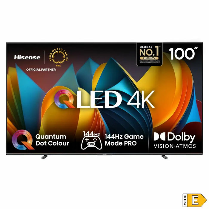 Smart TV Hisense 100E7NQ 100 100’’ 4K Ultra HD LED HDR QLED Black - Електроника Телевизори<<<Компютри|