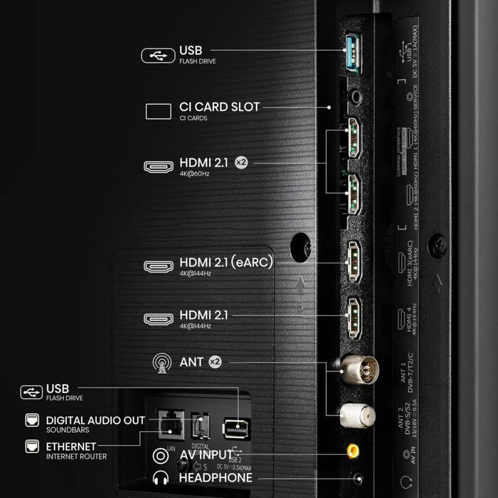 Smart TV Hisense 100E7NQ 100 100’’ 4K Ultra HD LED HDR QLED Black - Електроника Телевизори<<<Компютри|