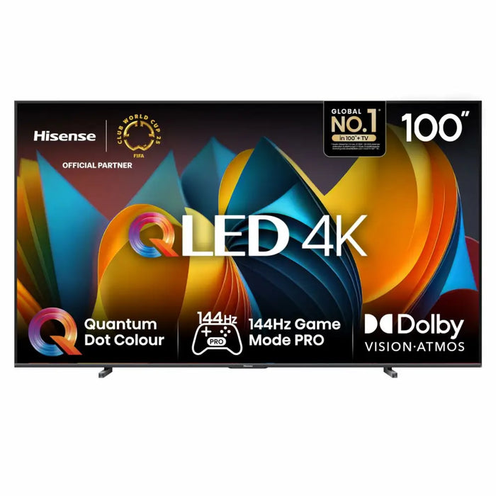 Smart TV Hisense 100E7NQ 100 100’’ 4K Ultra HD LED HDR QLED Black - Електроника Телевизори<<<Компютри|