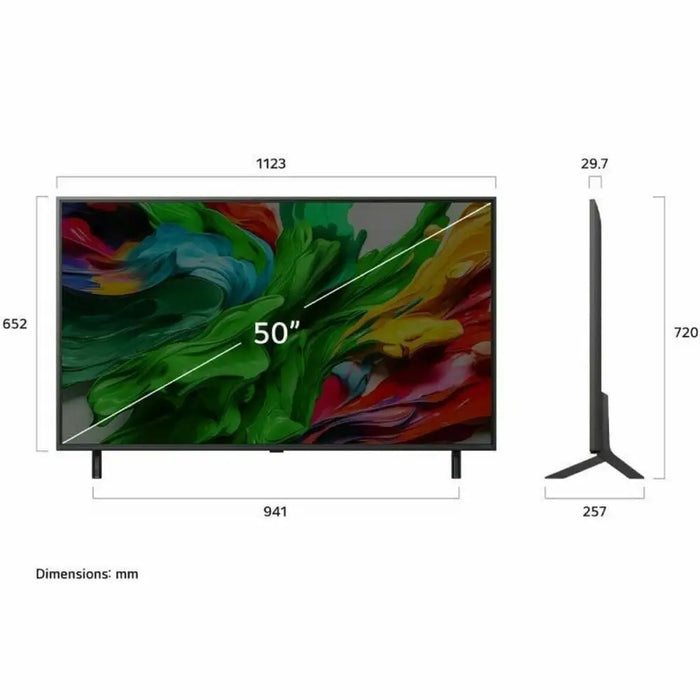 Smart TV LG 50QNED87A6D 50’’ 4K Ultra HD LED HDR Edge-LED QNED - Електроника Телевизори<<<Компютри|