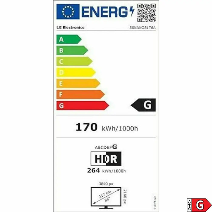 Smart TV LG 86NANO81T6A.AEU 4K Ultra HD 86’’ LED HDR D-LED NanoCell - Електроника Телевизори<<<Компютри|