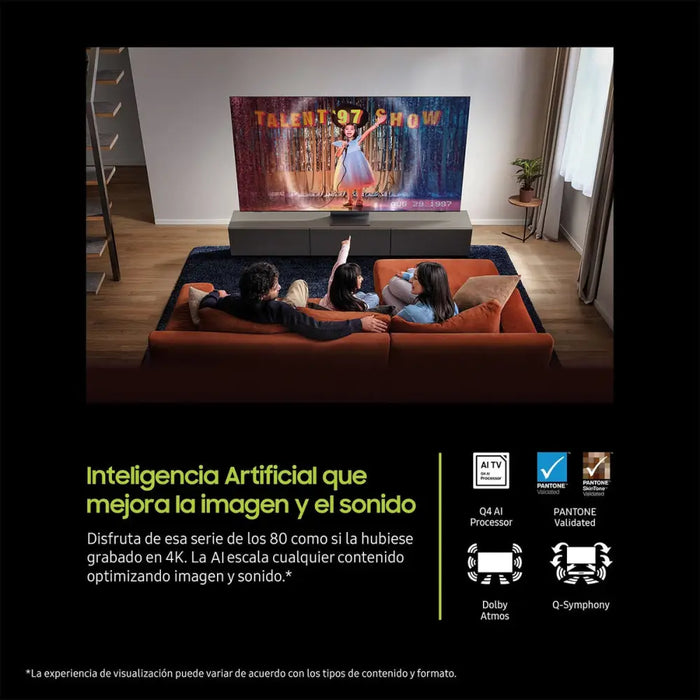 Smart TV Samsung TQ43Q8F 43’’ 4K Ultra HD LED HDR QLED - Телевизори и смарт телевизори<<<Електроника