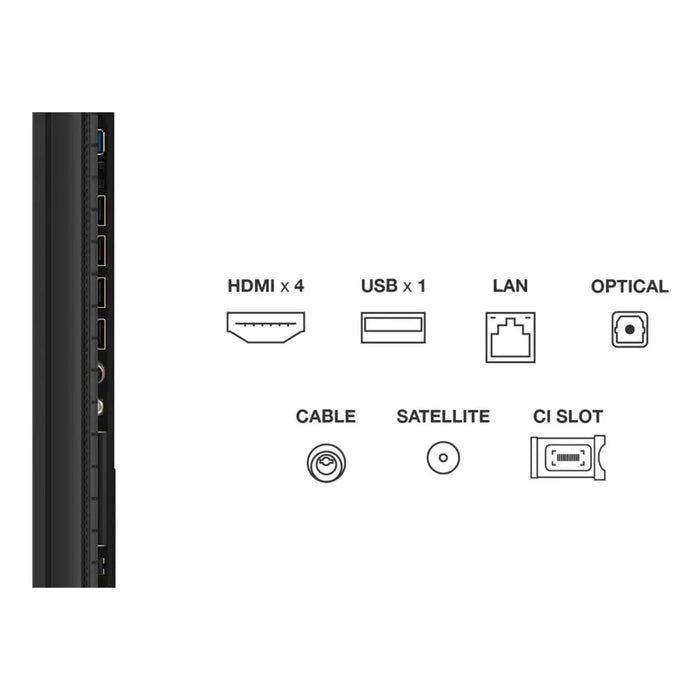 Smart TV TCL 85P8K 85’’ 4K Ultra HD HDR QLED - Електроника Телевизори<<<Компютри| Електроника<<<BigBuy&&&Телевизори и