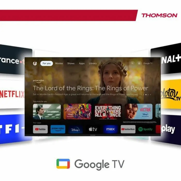 Smart TV Thomson 43QG4S14 43’’ QLED 4K Ultra HD - Електроника Телевизори<<<Компютри| Електроника<<<BigBuy&&&Телевизори