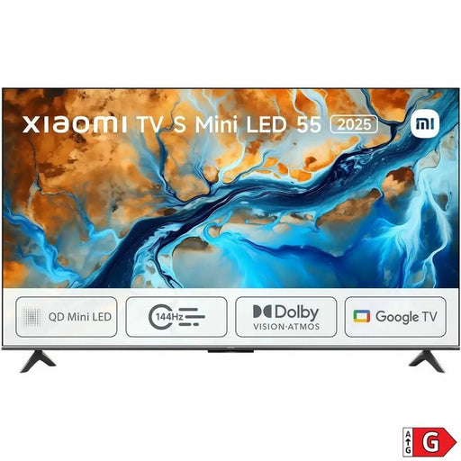 Smart TV Xiaomi S 2025 4K Ultra HD 55’’ QLED - Електроника Телевизори<<<Компютри| Електроника<<<BigBuy&&&Телевизори и