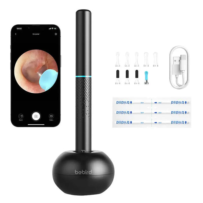 Smart Visual Ear-Clean Rod Bebird M9 S (black) - Otoscopes<<<Health and beauty<<<InnproXML