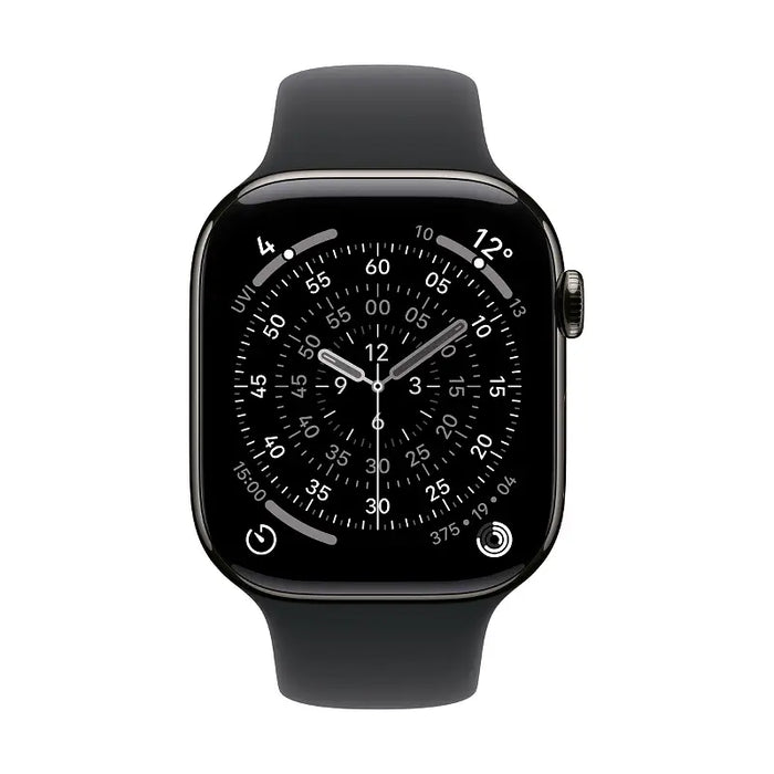 Smart watch Apple Watch 11 Cell 46mm Slate/Black Band M/L mfd24 - Смарт часовници<<<Телефони и Таблети<<<ZoraSite