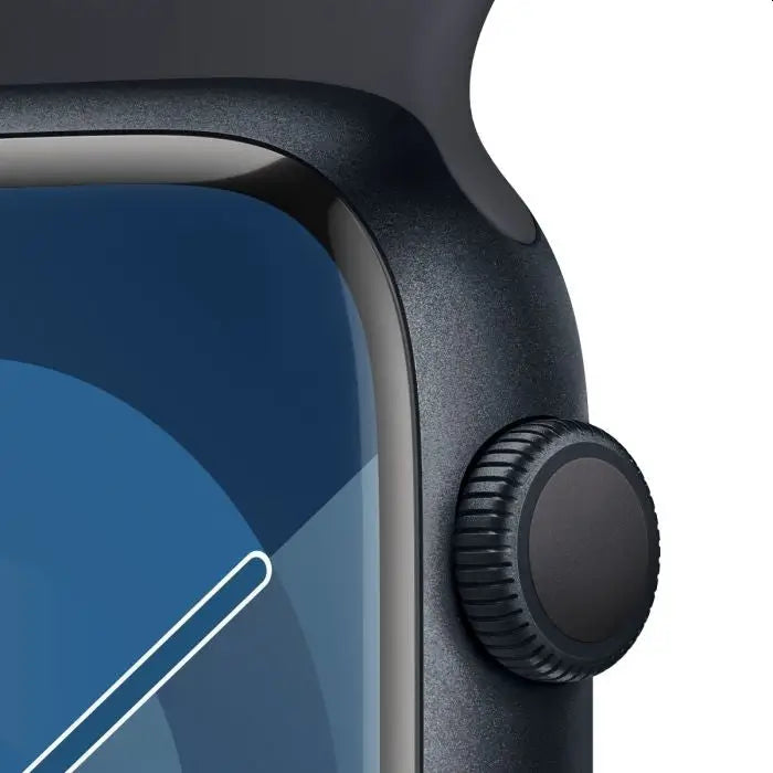 Smart watch Apple Watch Series 9 GPS 45 mm M/L Aluminum Midnight - MR9A3QC/A - Смарт часовници<<<Смартфони и