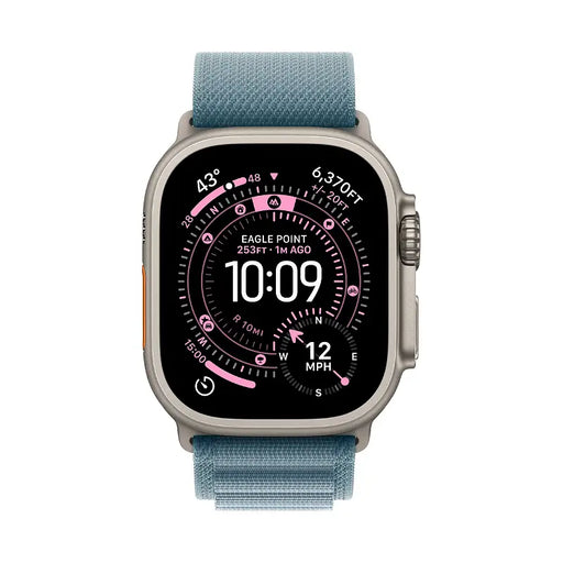 Smart watch Apple Watch Ultra 3 49mm Nat/Blue Alpine Loop M mewm4 1.98 - Смарт часовници<<<Телефони и Таблети<<<ZoraSite