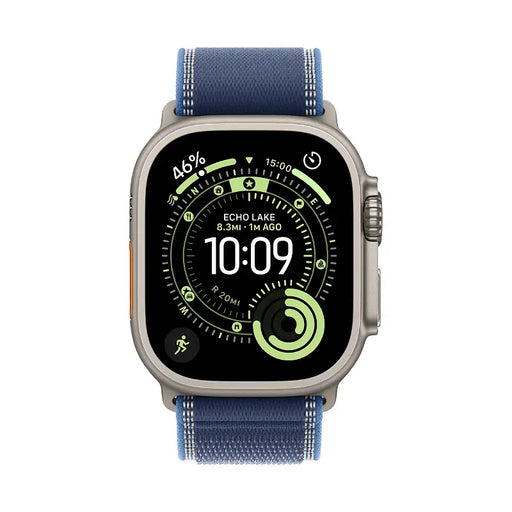 Smart watch Apple Watch Ultra 3 49mm Nat/Blue Trail Loop S/M mewr4 1.98 - Смарт часовници<<<Телефони и