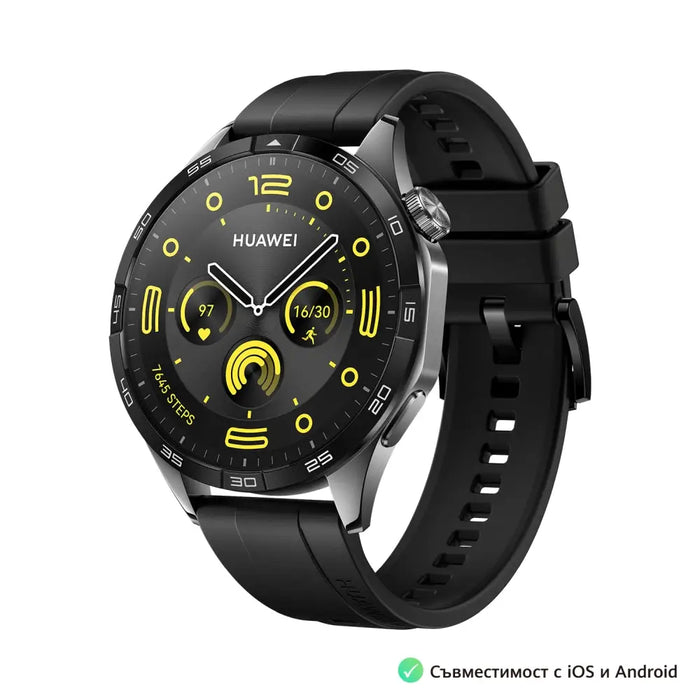 Smart watch Huawei GT4 Phoinix-B19F Black - Watches<<<HUAWEI Mobile Phones<<<HUAWEI<<<PolyComp&&&Смарт