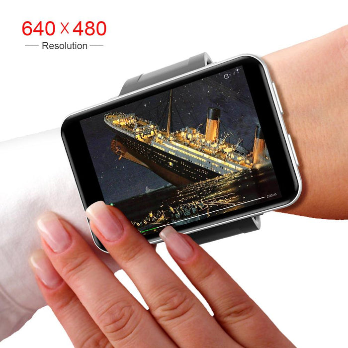 Smart watch Lemfo Lem T 4G Android 7.1 5MP camera GPS 2.03 2700Mah 1GB / 3GB RAM 16GB / 32GB ROM - Smart watches