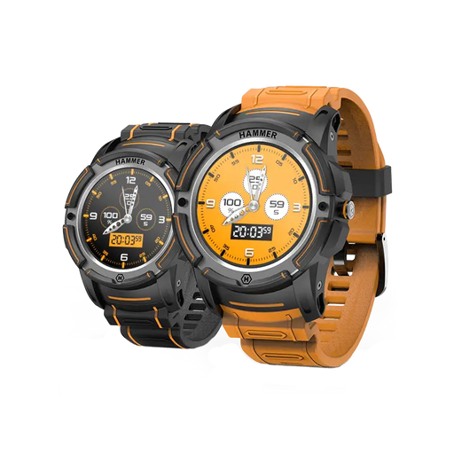 Smart watch myPhone HAMMER BLACK 1.30 - Смарт часовници<<<Телефони и Таблети<<<ZoraSite