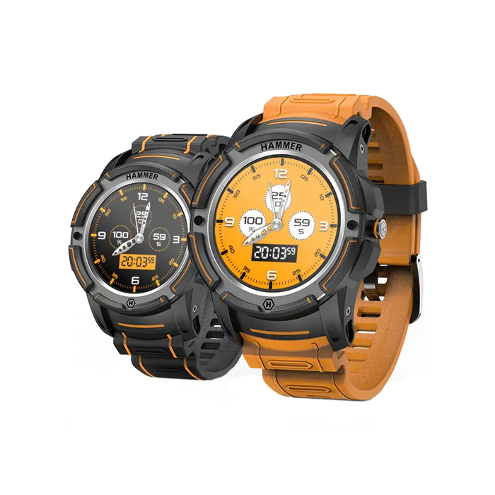 Smart watch myPhone HAMMER BLACK 1.30 - Смарт часовници<<<Телефони и Таблети<<<ZoraSite
