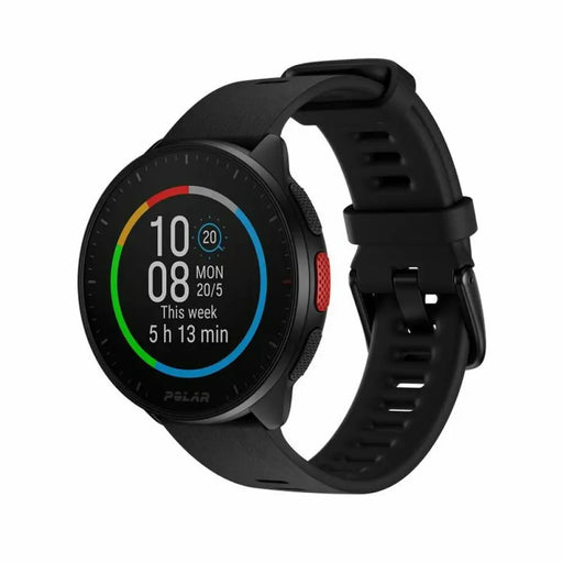 Smart Watch with Pedometer Polar Black 1,2’’ Ø 45 mm - Електроника Телефони и таблети<<<Компютри|