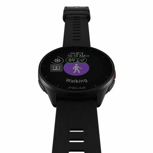 Smart Watch with Pedometer Polar Black 1,2’’ Ø 45 mm - Електроника Телефони и таблети<<<Компютри|