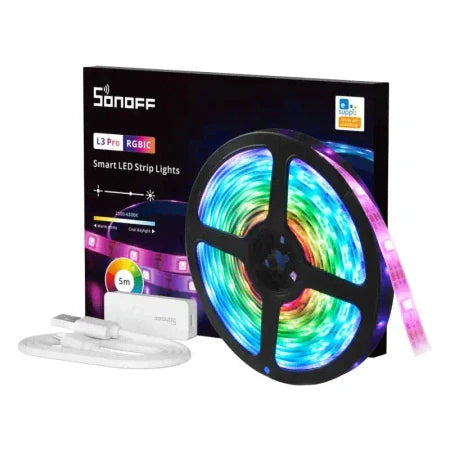 Smart WiFi RGBIC LED Light Strip Sonoff L3 Pro 5m - LED strips<<<Lighting<<<Smart Home<<<InnproXML