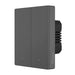 Smart WiFi wall switch SONOFF M5-2C-80 (2-channel for frame graphite) - Switches<<<Control devices<<<Smart